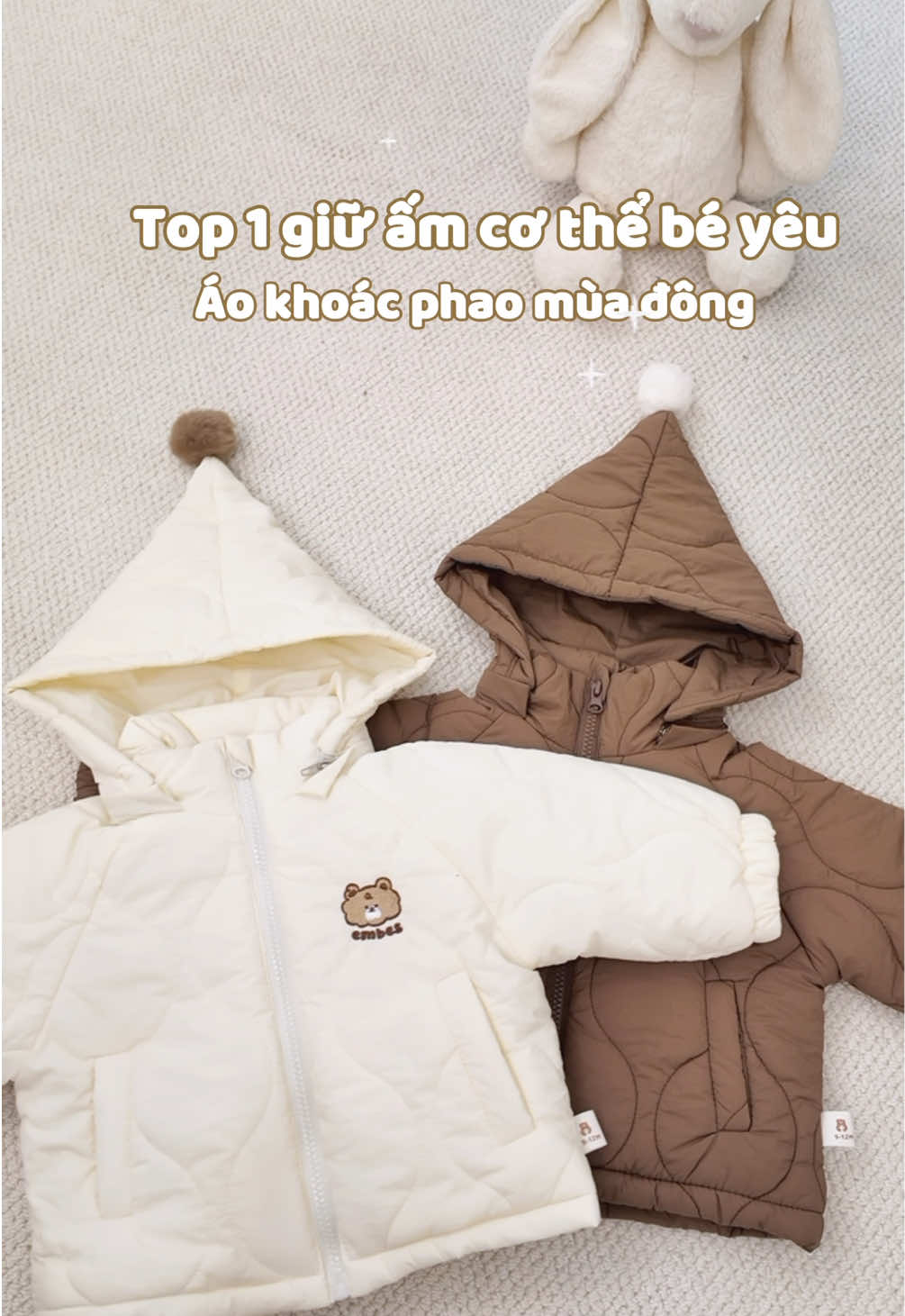 Đông về rồi mẹ đã sắm áo khoác phao siêu ấm cho bé chưa? Embes gợi ý cho mẹ outfit vừa ấm áp vừa dễ thương để bé con tự tin tung tăng trong mùa đông này nhé #Embes #embesvietnam #simplycomfortable