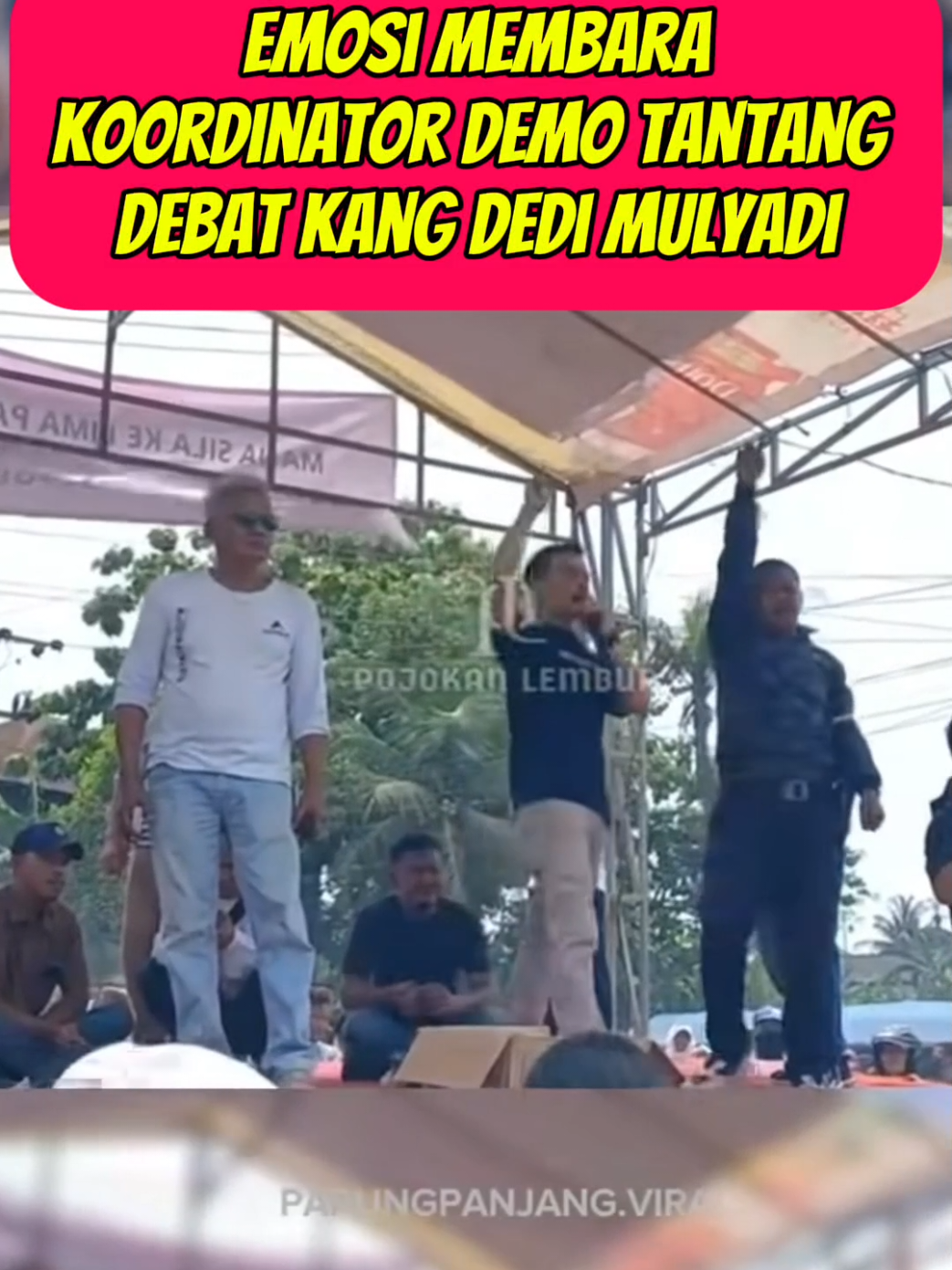 demo parungpanjang menantang debat kang Dedi mulyadi #news #fyp #viral #viralvideo 