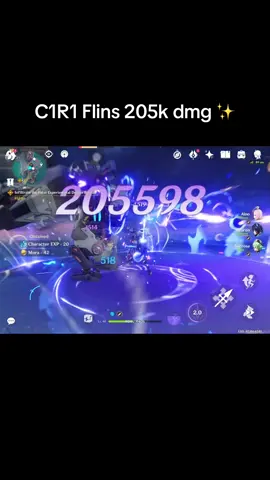 He definitely can survive without Ineffa 🥳 Mind that the support chars are not fully built, but all three of them are c6!  #flins #flinsgenshinimpact #GenshinImpact 