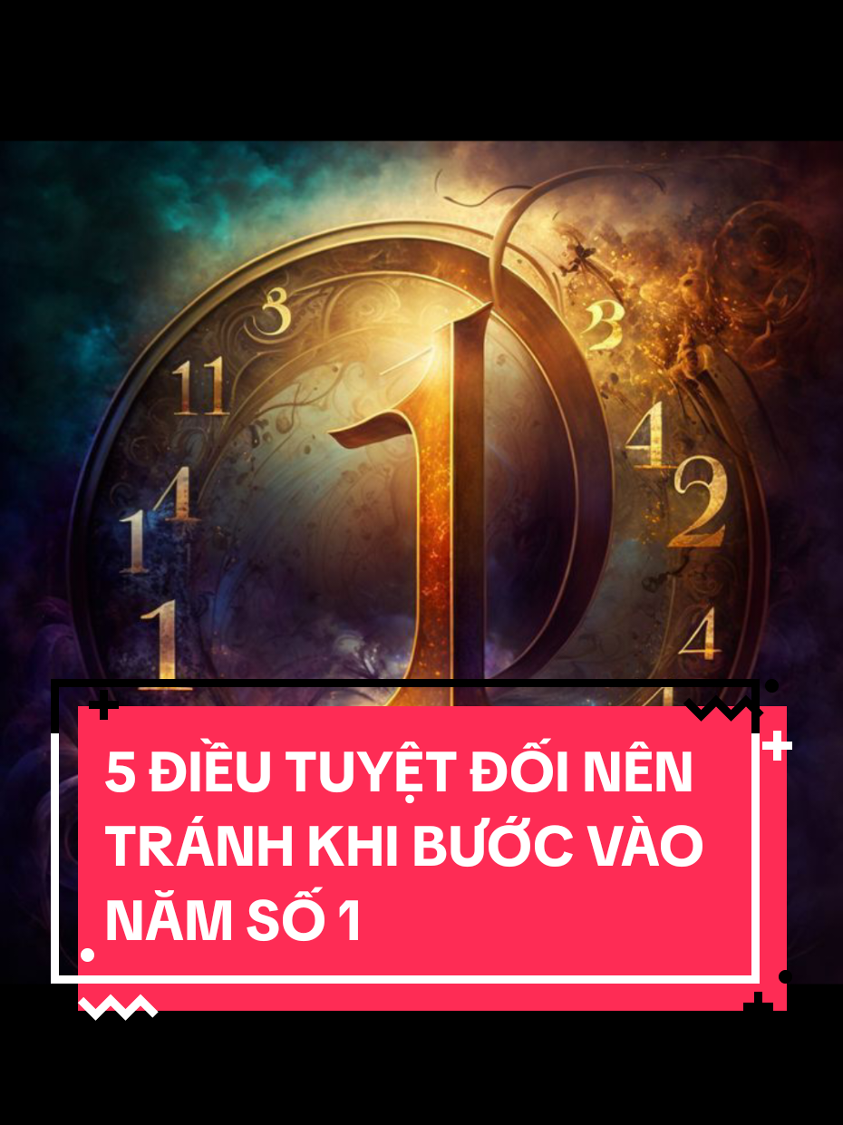 5 điều tuyệt đối nên tránh khi bước vào năm số 1  #dangthuytsh  #thansohocvitus  #thansohocxuhuong  #vittus 