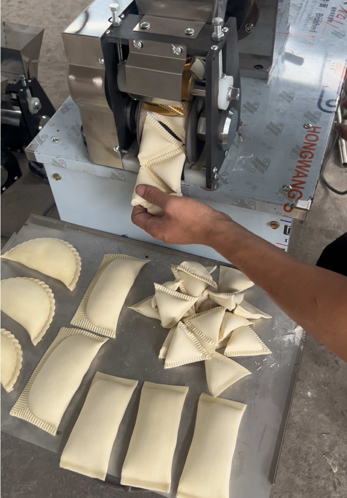 Samosa making machine