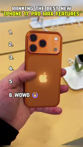 Ranking iphone 17 pro max new features #ipone17promax #funny #usa #ranking 
