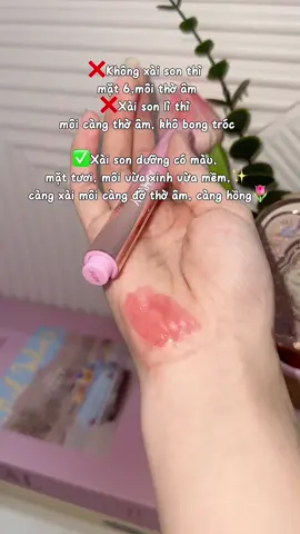 Trả lời @An An mẹ (Juna & Jumi ) cái màu ưng quá càng xài càng thấy xinh #sonduongcomau #sonduongmoi #sonbong #sonmoi #lamdep  @✨𝐌𝐞̣ 𝐎𝐱𝐢✨  @✨𝐌𝐞̣ 𝐎𝐱𝐢✨  @✨𝐌𝐞̣ 𝐎𝐱𝐢✨ 