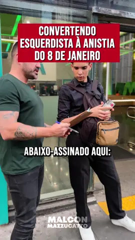 CONVERTENDO UM ESQUERDISTA!  #anistiaja #direita #direitabrasil 