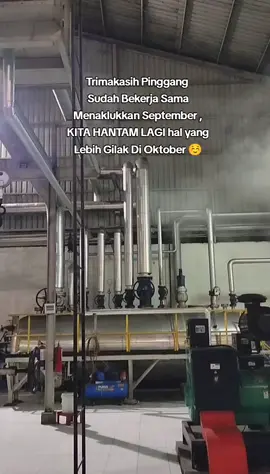 Welcome Oktober 🖐️🖐️ semoga lebih menantang lagi ... #pabrikminyakkelapasawit  #operatormudapunyacerita  #engineroom  #turbine 