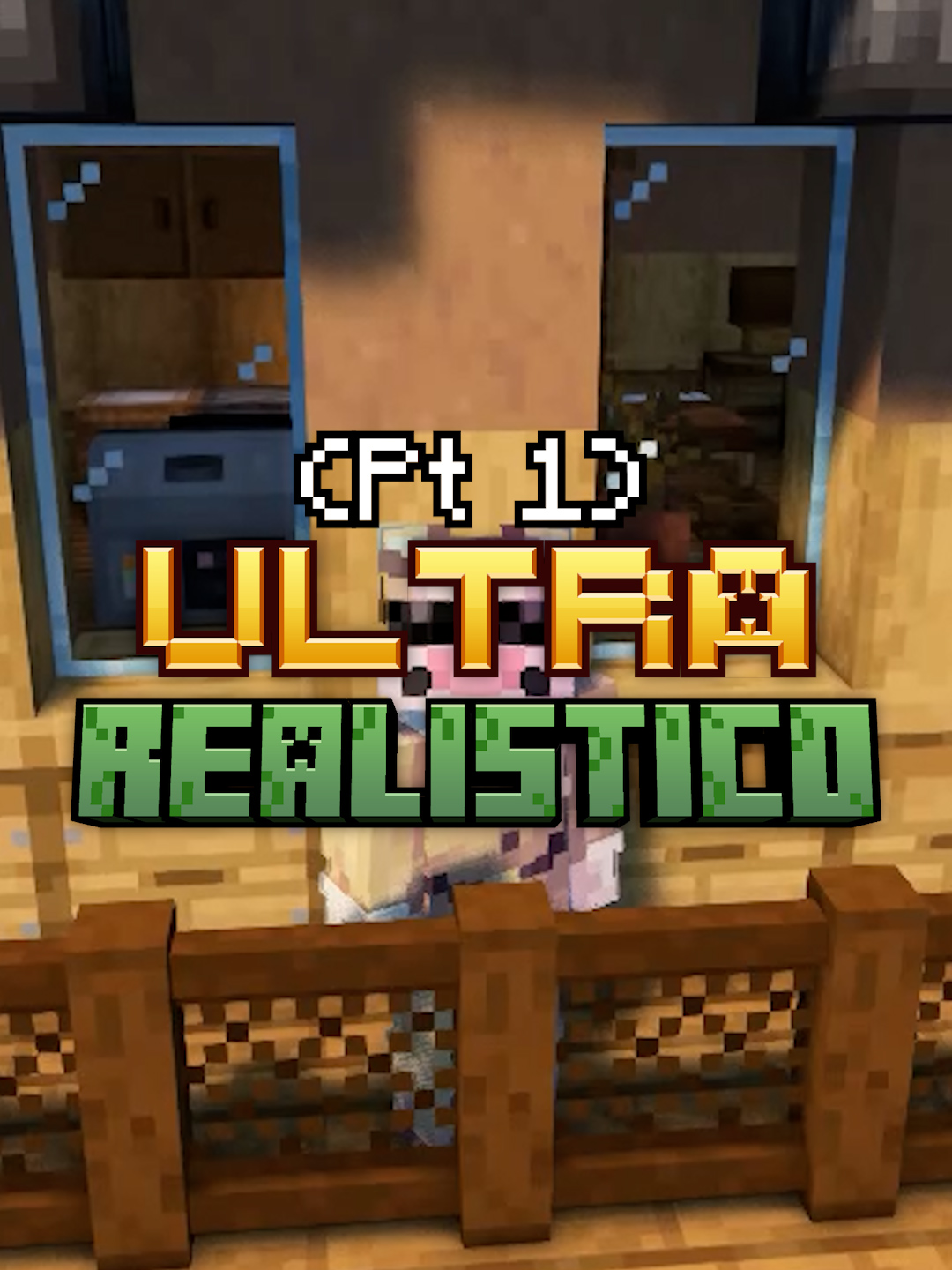 Minecraft mas eh ULTRA REALISTICO #Minecraft #fyp #foryou