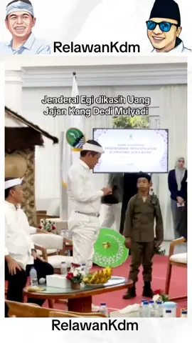 Jendral Egi dikasih uang jajan oleh Bapak Aing Kang Dedi Mulyadi. #kdm  #gubernurjawabarat #relawankdm #fyp