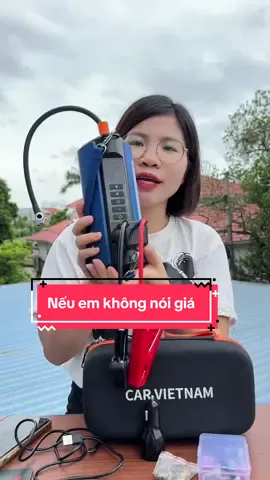 Trả lời @Anh Quân Paris Bộ bơm kích bình Car Vietnam cho ô tô xe máy thế hệ mới 4 trong 1 xịn xò tiện lợi, có thể kích bình ắc quy, bơm lốp ô tô, có cả đèn chiếu sáng và sạc điện thoại #hangxinhtuoi #carvietnam   