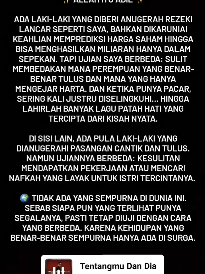 By listening to the original work of Indonesian musicians, you also encourage the birth of new works that enrich Indonesian music. 🎶 👉 Listen to my song on Spotify right now. When the audience went through 200 (now only 21), I immediately revealed the big secret of Hilong & CBRE GMS
