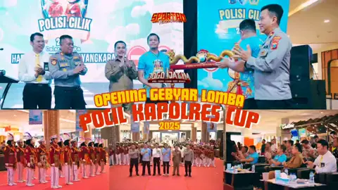 Gebyar Pocil Kapolres Gresik Cup 2025 meriah di Gressmall! 🎉 374 siswa tampil memukau lewat baris-berbaris, gerakan dasar lalu lintas, hingga seni kearifan lokal penuh warna. Bukan sekadar lomba, tapi wujud komitmen membina generasi muda yang disiplin, berkarakter, dan peduli keselamatan jalan raya 🚦👮‍♂️ #GebyarPocil2025 #PolresGresik #HariLaluLintas70 #PionirKeselamatan