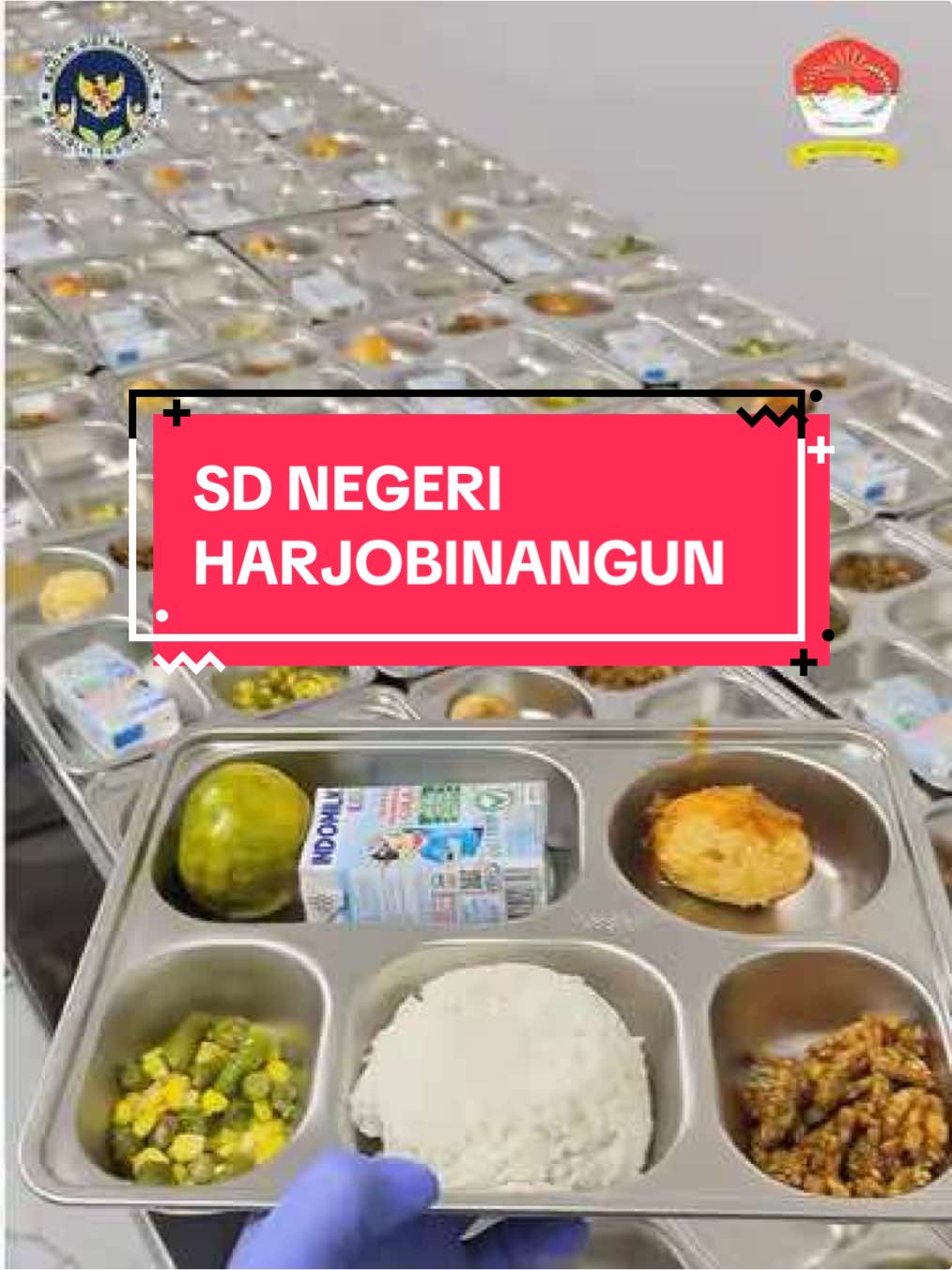 Anak anak teryare yare menu MBG hari ini 😁 Kira kira besok menunya apa ya? 🤔 #badangizinasional #IndonesiaEmas #indonesiasehat  #sppg #mbg 