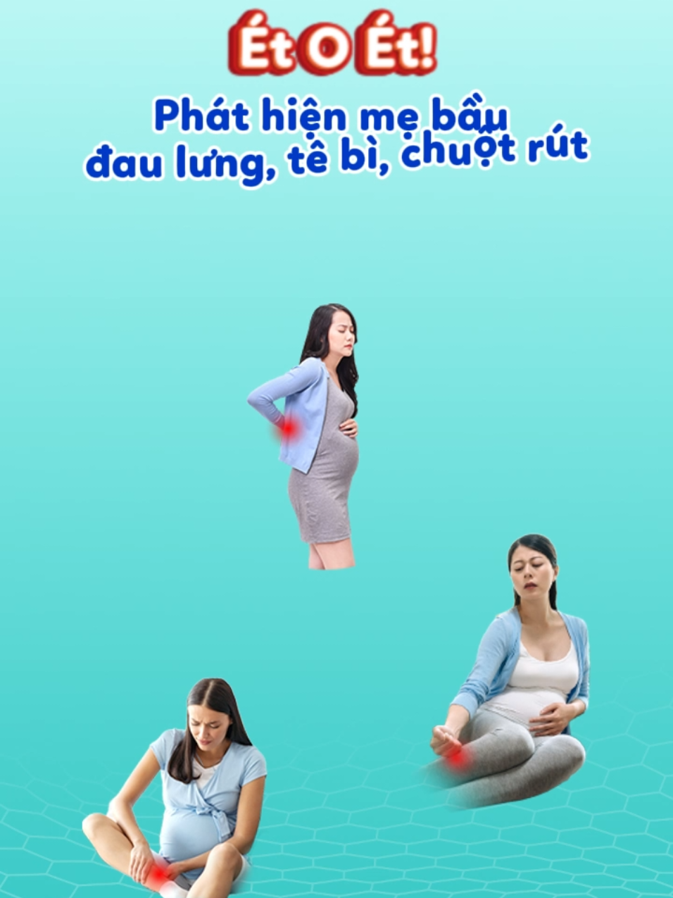 Canxi được nhiều mẹ bầu Việt tin tưởng! Đánh bay tê tay, chuột rút, đau lưng. #mangthai #avisurehical #sausinh #chuotrut #tebichantay 