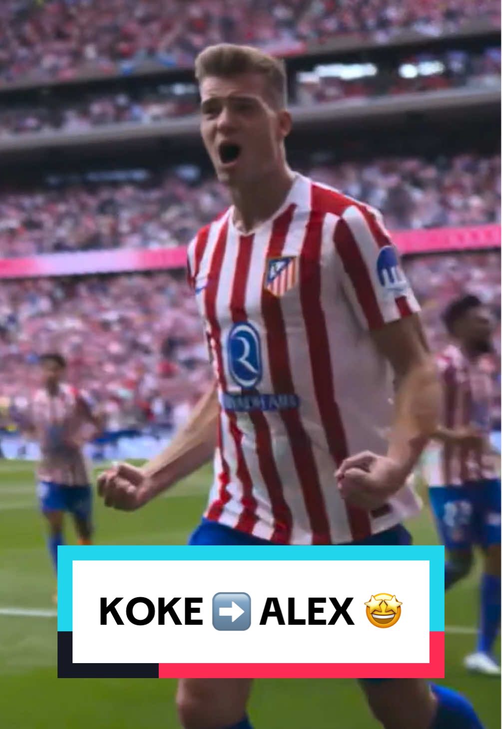 What a cross, what a finish 🤩 #atleticodemadrid #LALIGA #LALIGAHighlights #goals #footballtiktok 
