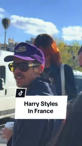 Not me meeting Harry Styles in Paris 🗣️ #harrystyles #fashionweekparis #fashionweek #zoekravitz 