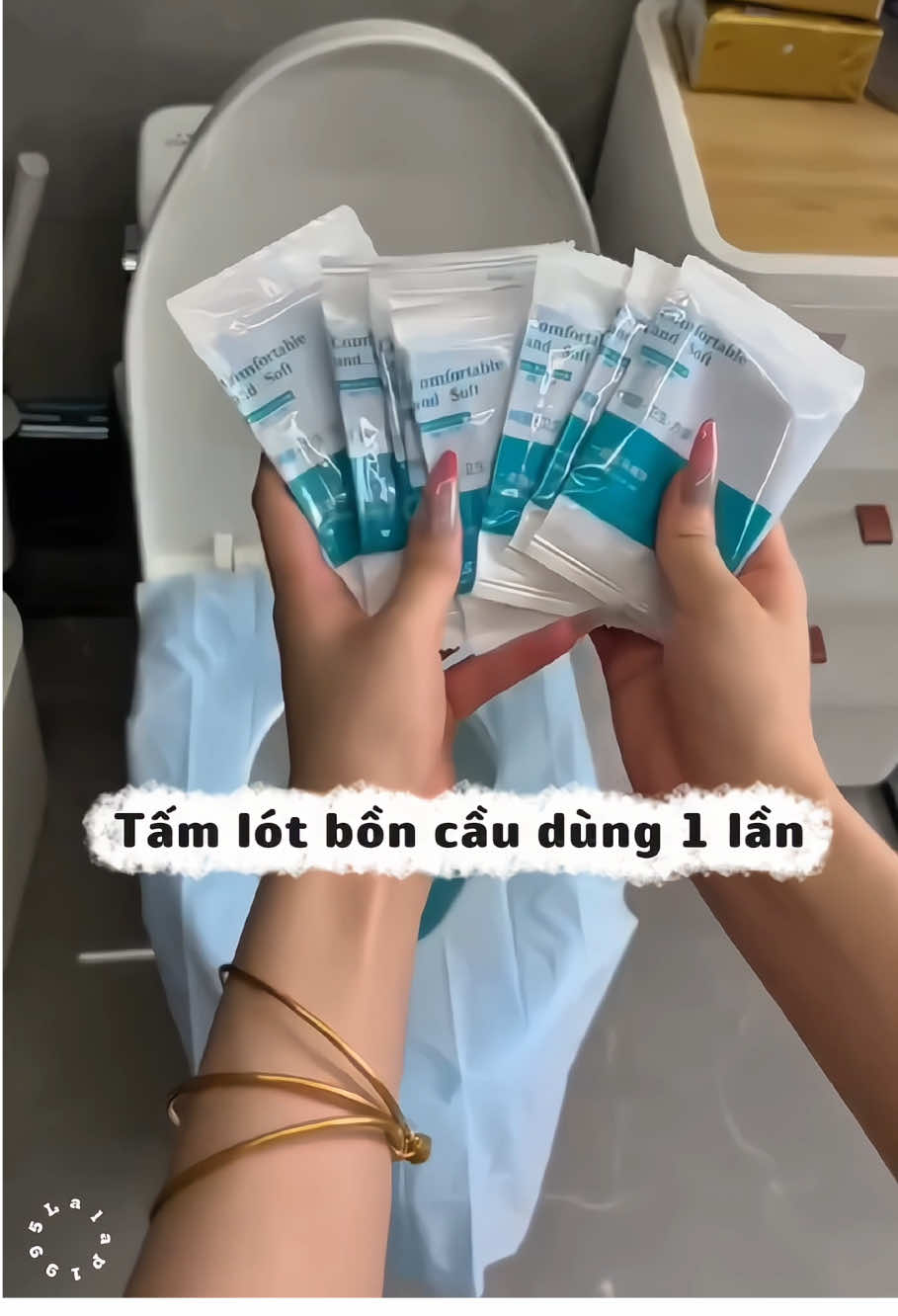 Miếng lót bồn cầu dùng 1 lần tự phân huỷ #mienglotboncau1lan #mienglotboncau #giaylotboncau #tamlotboncau #xuhuong 