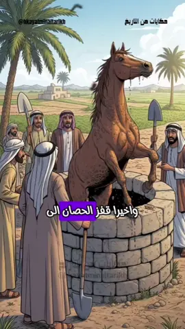 قصة الحصان الذي وقع في البئر 🐎 فقام صاحبه بدفنه حياً 😱