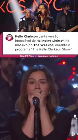 Kelly Clarkson fez um cover belíssimo na abertura do seu programa nesta segunda-feira (29). Ela apresentou uma versão de “Blinding Lights”, de The Weeknd, em sua famosa Kellyoke. O diretor musical do programa, Jason Halbert, contou ao USA Today sobre a nova temporada: “Muita coisa aconteceu para todos nós no último ano, tanto pessoal quanto profissionalmente. Vocês vão ver algumas músicas refletirem coisas que talvez ela não falaria verbalmente em uma entrevista sentada no sofá.” Promete!