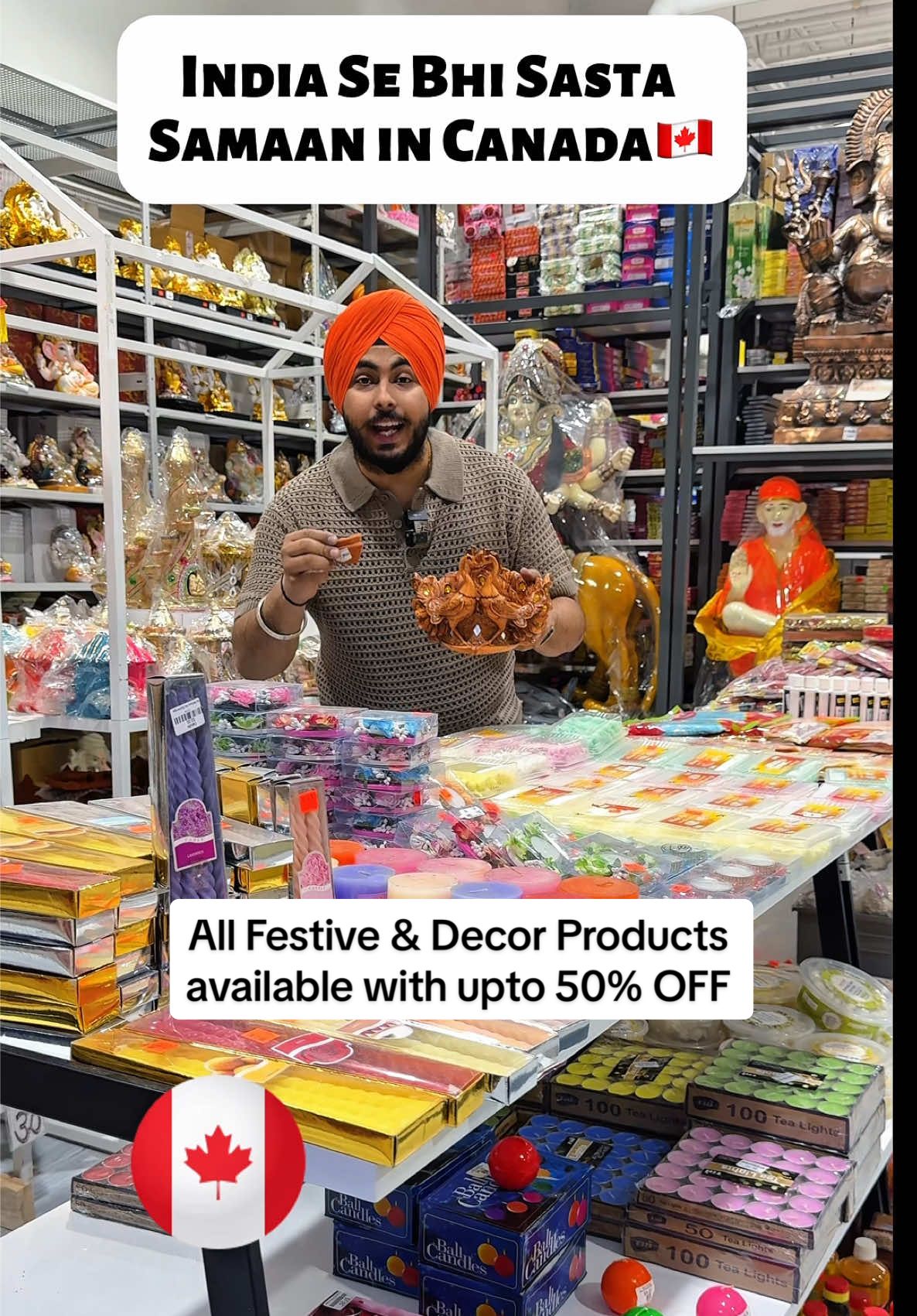 Karvachauth, Navaratri, & Diwali is coming and It’s shocking to see such Big Indian Store in Brampton, Canada. Where they have everything related to Pooja, Wedding & Decor at prices like India.🤩🤩 Upto- 50% OFF on specific Products. Brampton Location- 6141 Mayfield Rd Units 44 & 45, Brampton, ON L6P 4R9 Scarborough Location- 2721 Markham Rd Units 1, 2 & 4, Scarborough, ON M1X 1L5 “Transform your Diwali with beautiful pooja essentials and stunning decorall at prices that won’t break the bank! Celebrate the festival of lights with style and savings.” Diwali Festival of Lights, Toronto Diwali event, Nathan Phillips Square, Diwali celebration, Omi Vaidya, Diwali 2024, free Diwali event, Toronto festival, Diwali market, Diwali shopping, Diwali fireworks, Diwali laser show, Diwali marketplace, cultural festivals Toronto, family-friendly event, festival of lights, Indian festival Toronto, Diwali Canada, Diwali special guests, Indians in Canada, Desi in Canada, Indians in Toronto, desis In Toronto, Shivratri puja items in Canada, Pooja items, Brampton, Brampton life, Pooja store Brampton, religious decor store Brampton, Hindu Pooja items Brampton, Diwali shopping Brampton, Brampton Indian stores, puja decor near me, spiritual items Brampton, festival decor Brampton, Diwali essentials Brampton . . . . #brampton #toronto #mississauga #punjabi #gujarati                          @Dpauls Puja & Decor - Brampton 