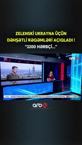 Zelenski dəhşətli rəqəmləri açıqladı#arb24 #gundem #gündem #xeber #sonxeber #sondəqiqə #haberler #sondəqiqəxəbərləri #xəbərlər #russia #ukraine #zelensky