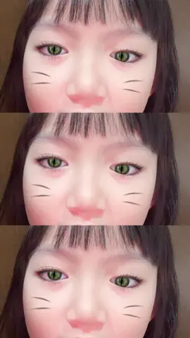 Her eyes has turned into a cat’s eyes 🐈  I love her eyes, I love her soul, I love you my darling ❤️  #daughter #prettyeyes #eyes #eyecontact 