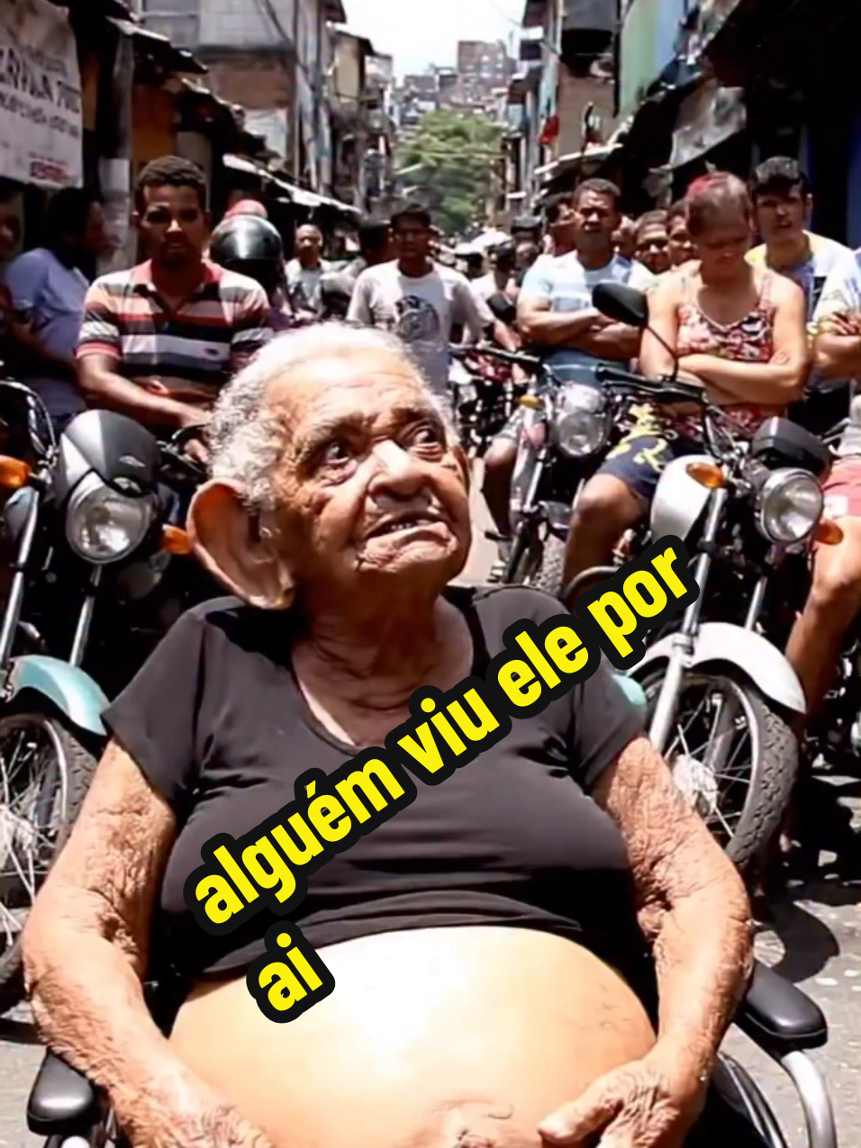 alguém viu ele por aí