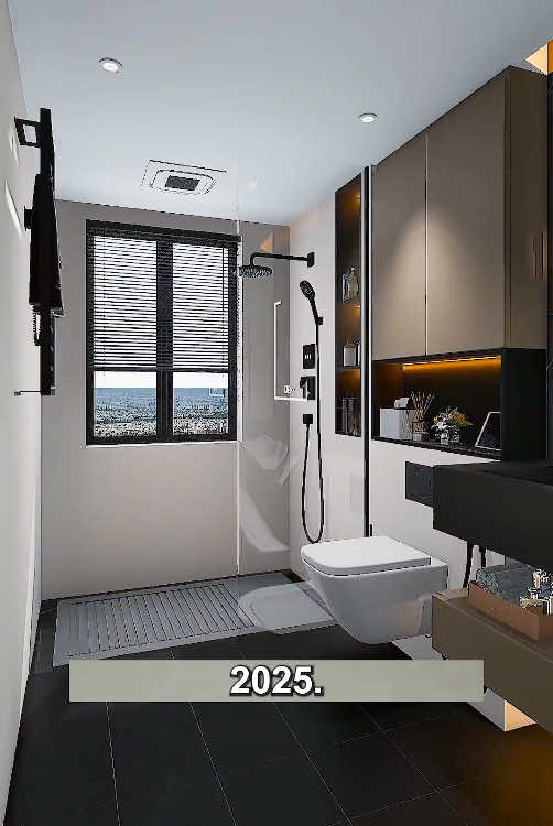 Popular Bathroom Designs for 2025 #decorationdesign #bathroom #design 