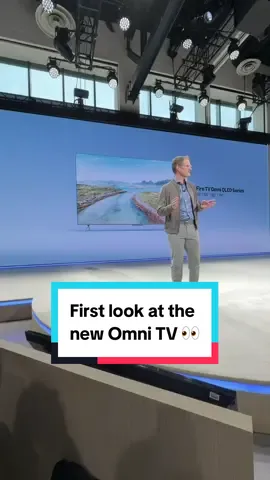 Amazon ushering in a new Fire Tv lineup — first up a look at the new Omni TV 👀 #amazon #firetv #techtok #tv 