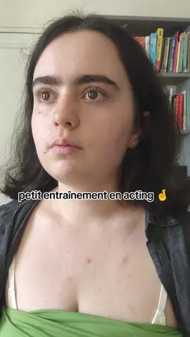 petit acting du jour 💓 #acting #pov #cinema 