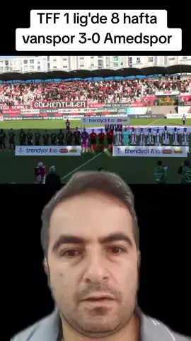 TFF 1 lig'in 8 haftasında vanspor evinde amedspor'u konuk etti vanspor maçı 3-0 kazandı puanını 12'ye yükselterek 9 sıraya yükseldi amedspor ise 13 puanla 1 puan üstünde 7 sırada kaldı vanspor'un Vanspor amedspor'a da başarılar dileriz Tebrikler 2 takıma  #vanspor #amedspor #tff1lig #futbol #sporhaberleri 