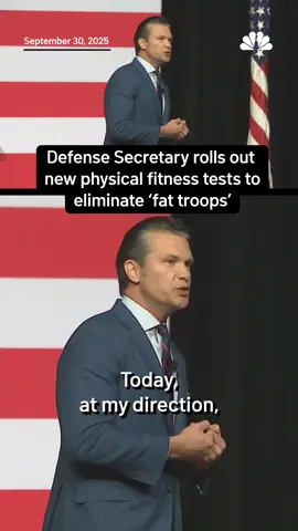 In his remarks on Tuesday, Pete Hegseth launched into cultural and standards changes within the military, including criticizing 