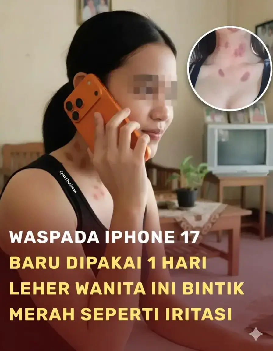 #iphone17 #bercakmerah #lehermerah #iphone 