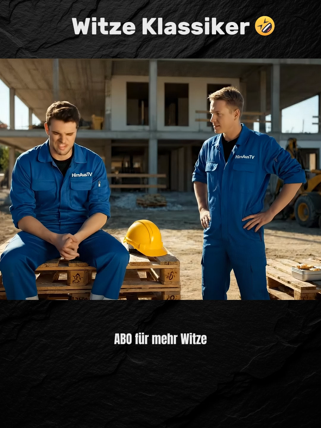 Er fühlt sich elektrisch.  #witze #elektrisch #humor #arbeitsleben #comedy#lustig #baustelle