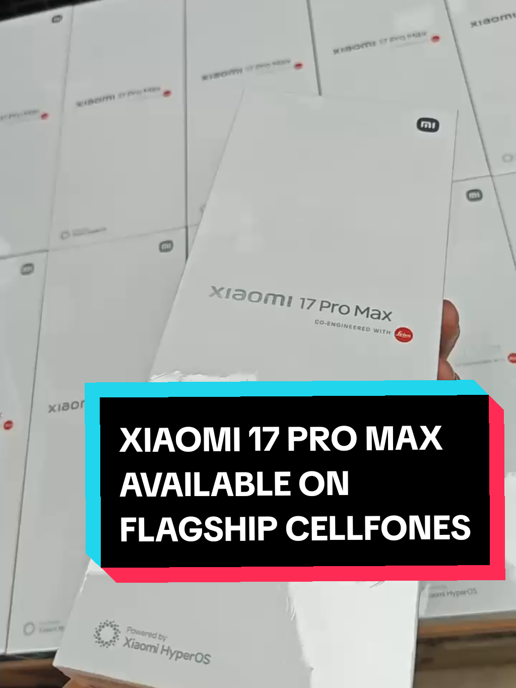 Beast On The Way 💪  Powerful Xiaomi Phone With Powerpack Specifications ✴️  Xiaomi 17 Pro Max  16GB 512GB Variants All Colors 🤍💚💙 Will be available soon Insha Allah at FLAGSHIP CELLFONES STORE #xiaomi17promax #mi17promax #17promax #xiaomi17promaxcamera  #xiaomi17promax 