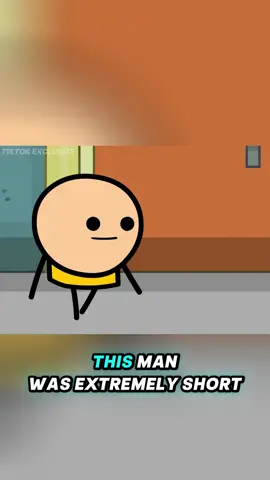This man is very short, but everyone who sees him compliments his height.