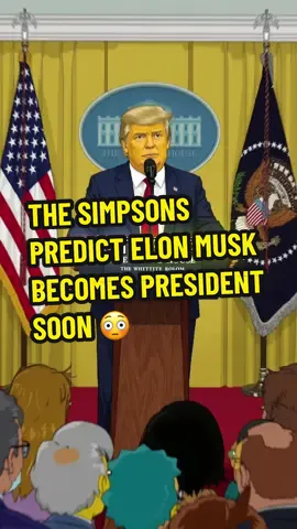The Simpsons Predict in 2026 ELON MUSK becomes President Of the United States! 😳😨😱 #simpsons #thesimpsons #unitedstates #elonmusk #president 