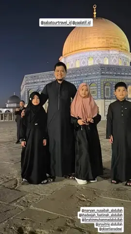 Masyaa Allah ❤️✨ #oryvitrioabdullah #maryamnusaibahabdullah #khadeejahfatimahabdullah #ibrahimmuhammadabdullah #sahabatokisetianadewi