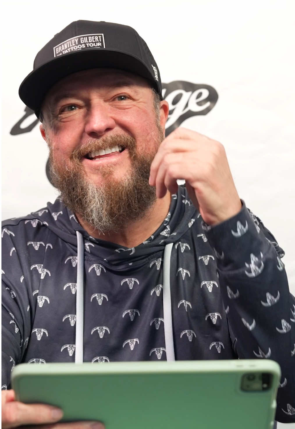 He had fun out there, he was right in the middle of everything. #WasteSomeTime #ColtFord #MusicVideoReacts 