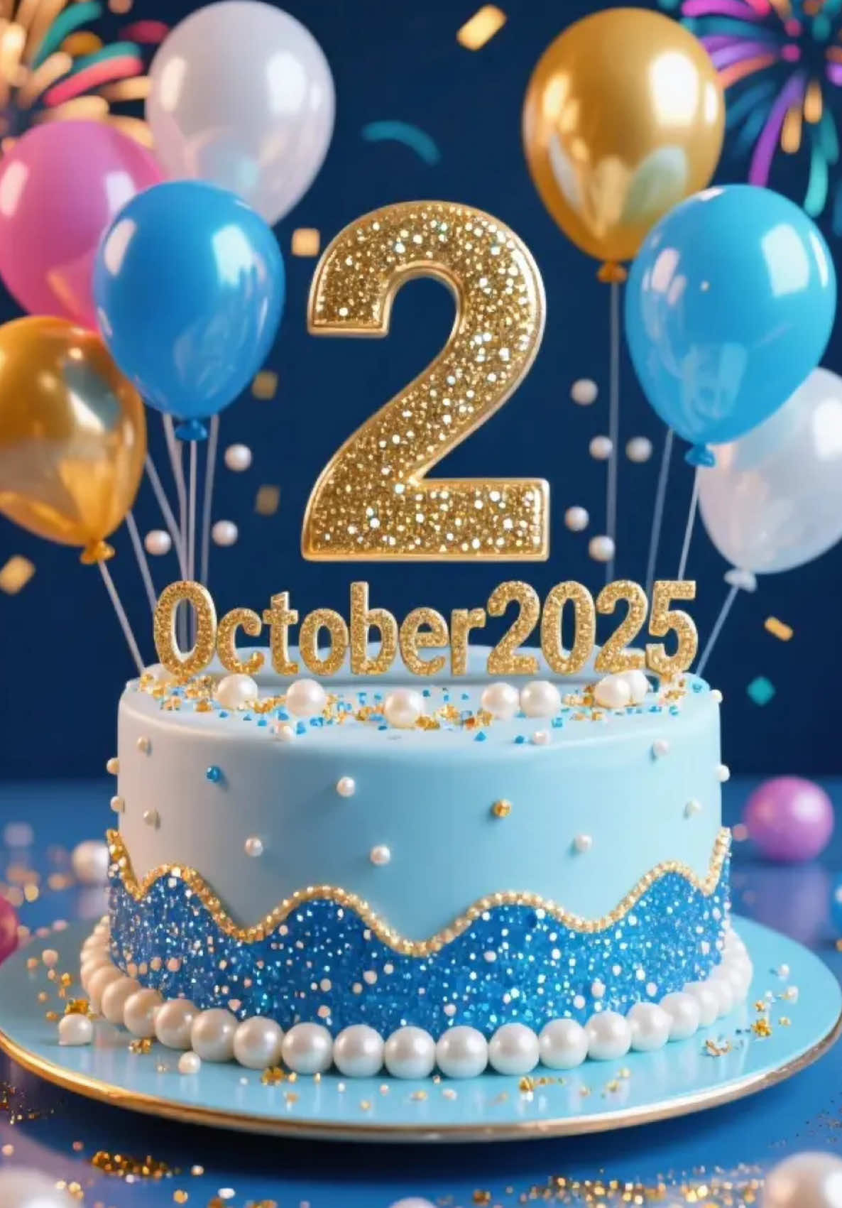 Birthday Template 2 OCTOBER 2025 #birthday #happybirthday #happybirthdaytoyou #ulangtahun #hbd 