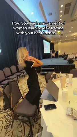 This weekend I had the honor of leading a conference of over 600 women to teach them the skill of day trading It was one of the most powerful experiences of my life meeting so many women, hearing their stories, and building bonds that I know will last a lifetime. What started as a vision between myself, Jemma, and Jenn has grown into Trading for  everyone and also helping them grow through personal development and mindset. This event reminded me of why we started in the first place: to create freedom, confidence, and legacy for women, and men everywhere. The energy in that room was electric, and I am beyond grateful to every single woman who showed up ready to learn, connect, and transform, The movement is only just beginning