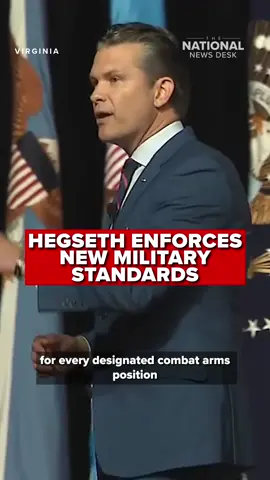 Secretary of War Pete Hegseth outlined new military standards at a gathering of military leadership at Marine Corps Base Quantico. Read more by clicking the link in the bio. #hegseth #trump #military #news #politics
