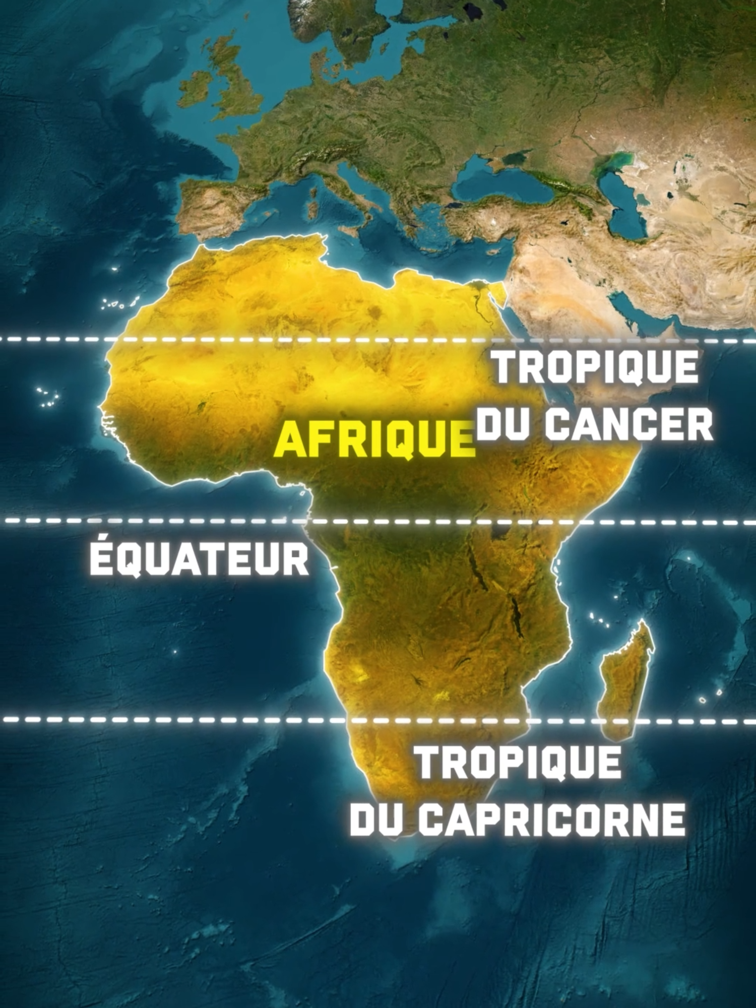 Des faits géographiques incroyables ! Partie 2