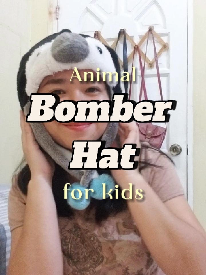 Ber months na and malamig na naman ang panahon, make sure to keep your kids warm by having this Bomber Hat na may ibat ibang animal and cartoon character na design #bomberhat #hatforkids #capforkids#animalhat#giftideasforkids