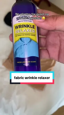 best travel hack na nagawa ko sa buong buhay ko! no more gusot na damit sa bawat shoot 😂 #ironforclothes #gusotnomore #sparklefabricwrinkle 