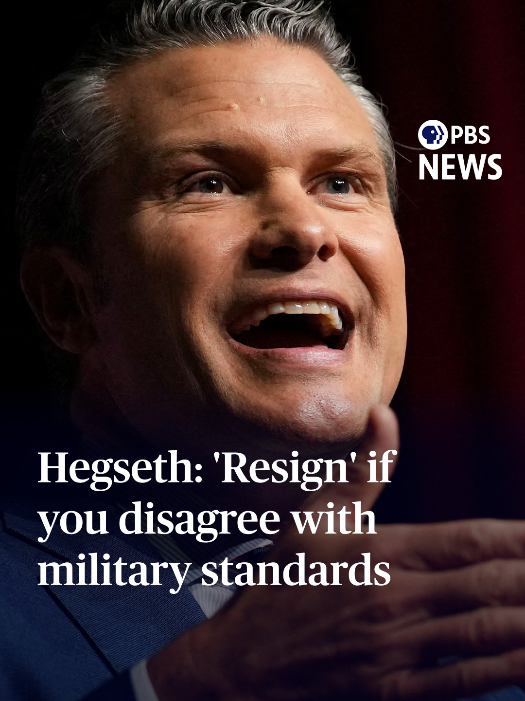 Defense Secretary Pete Hegseth addressed hundreds of U.S. military officials Tuesday who were quickly summoned from their posts around the globe, to announce several directives aimed at removing what he calls “woke garbage” in the armed forces. He directed that combat arms jobs in each branch of the U.S. military “returns to the highest male standard only” and instituted a combat field test. “I don't want my son serving alongside troops who are out of shape, or in combat unit with females who can't meet the same combat arms physical standards as men, or troops who are not fully proficient on their assigned weapons platform or task, or under a leader who was the first, but not the best,” Hegseth said. In the address from the Marine Corps base in Quantico, Virginia, which lasted over an hour, Hegseth praised the Trump administration for eradicating “the social justice, politically correct and toxic ideological garbage that had infected our department.” Hegseth said the Pentagon is also reviewing its definitions of “toxic leadership,” hazing and bullying. While “nasty” bullying and hazing won’t be tolerated, he said, the terms had been “weaponized.” “Achieving and maintaining high standards is what you all do,” Hegseth said. “And if that makes me toxic, then so be it.” He told the military officials in attendance that if they disliked his approach, “then you should do the honorable thing and resign.” #news #hegseth #military #dod #resign #woke #toxic #trump