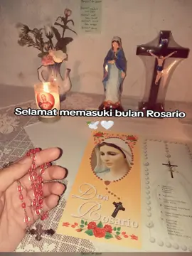 jangan lupa doa Rosario ya😇 #rosario #bundamaria🤍🕊🙏 #chatolic #welcomoktober #goodbleessyou 