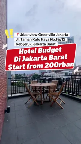 Hotel budget di jakarta barat , Harganya start from 200rban  Nama hotelnya  📍Urbanview Greenville  Jakarta Barat  Kamu bisa mendapatkan pengalaman staycation di hotel budget yang nyaman , bersih & aman.  Yang ada rencana mau stay di Jakarta barat , yuk booking di aplikasi RedDoorz sekarang!  #reddoorz #reddoorzid #rekomendasihoteljakarta #urbanviewgreenville #hoteljakartabarat 