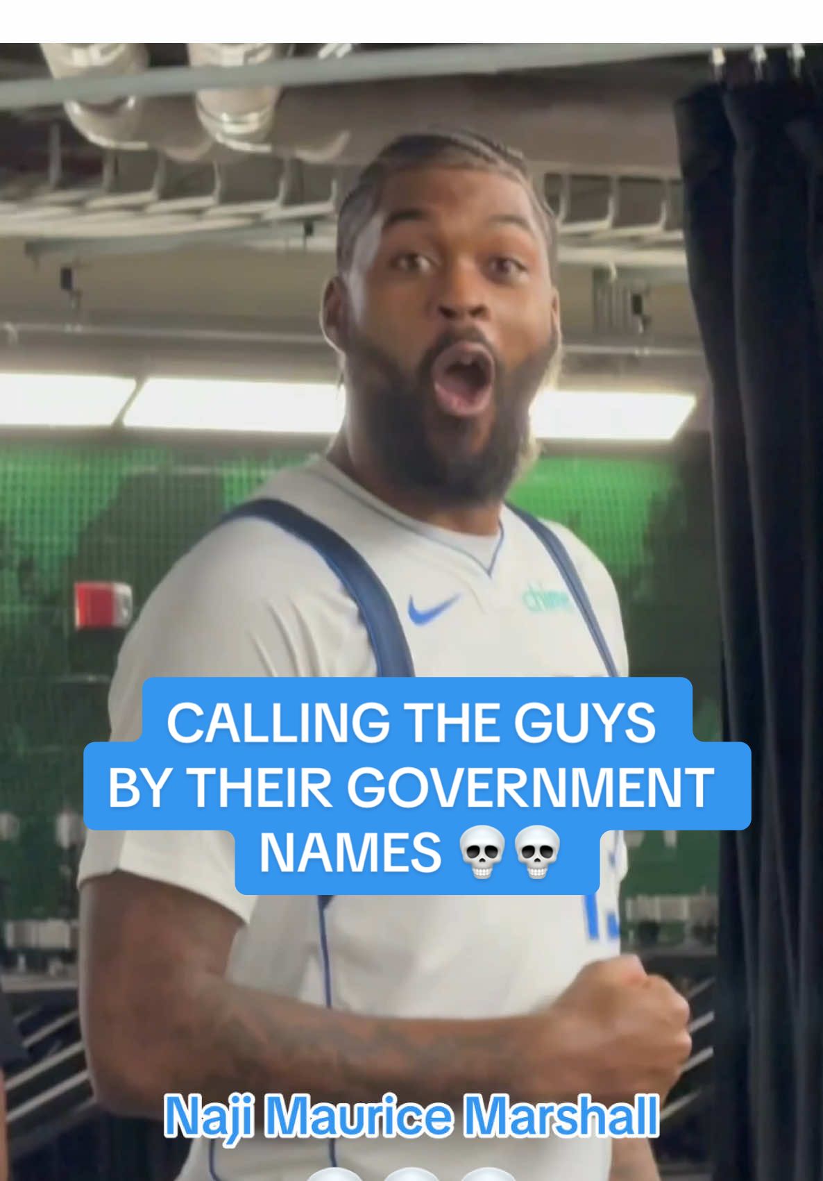 Admin is working for the feds 🤣 #NBA #realname #middlename #governmentname #funny 