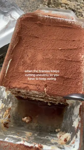 nothing is more tempting that a tiramisu in the fridge #tiramisu #tiramisucake #relatable #sweettreat #fypシ゚viral 