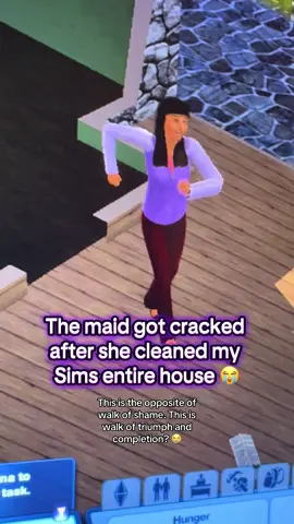 They have a complex (slightly platonic) lesbian situationship? There’s also no romance bar between them but they hook up every time she’s done cleaning my sims house? In the shower too. 😭 #ts3 #sims #thesims #thesims3 #ea #queer 