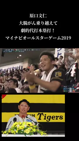 #阪神タイガース  #原口文仁  #代打ホームラン 